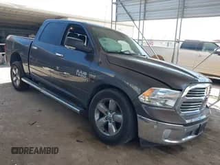2016 Ram 1500 Lone Star with VIN 1C6RR6LT2GS201085, listed as a IAAI auction lot 43158631 with 146,276 mi miles and . Bid and sale history available at DreamBid. Image 1.