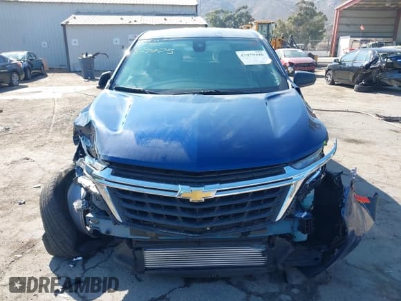 ✅ 2022 Chevrolet Equinox LS • VIN: 3GNAXHEV6NS242656 • Lot: 42979446. Listed on IAAI with 16,852 mi. Free auction sales archive from the USA and detailed vehicle history report at DreamBid. Image 12.