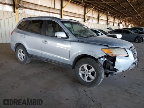 ✅ 2008 Hyundai Santa Fe GLS • VIN: 5NMSG13D38H170776 • Lot: 77042714. Listed on Copart with 161,134 mi. Free auction sales archive from the USA and detailed vehicle history report at DreamBid. Image 4.