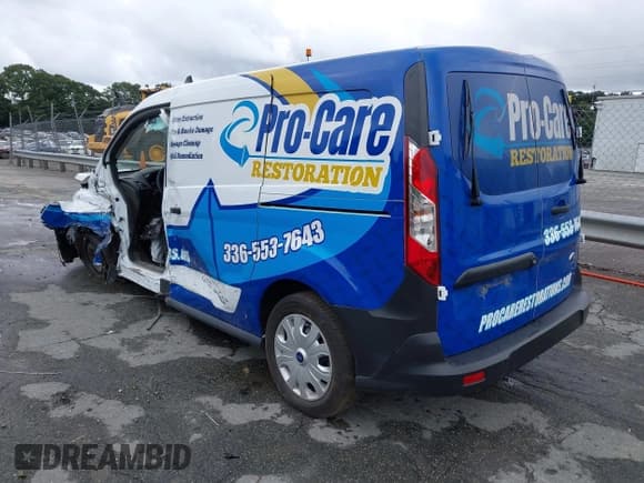 ✅ 2023 Ford Transit Connect XL • VIN: NM0LS7S2XP1565226 • Lot: 42140291. Listed on IAAI with 23,997 mi. Free auction sales archive from the USA and detailed vehicle history report at DreamBid. Image 3.