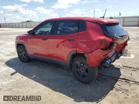 ✅ 2021 Jeep Compass Sport • VIN: 3C4NJCABXMT508313 • Lot: 61263855. Listed on Copart with 94,106 mi. Free auction sales archive from the USA and detailed vehicle history report at DreamBid. Image 2.