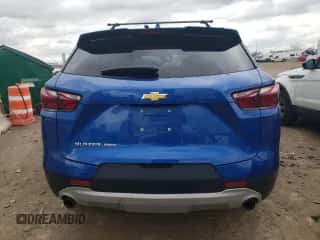2019 Chevrolet Blazer with VIN 3GNKBGRS1KS644383, listed as a Copart auction lot 51079654 with 42,140 mi miles and . Bid and sale history available at DreamBid. Image 6.