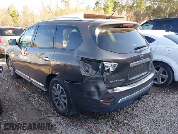 ✅ 2015 Nissan Pathfinder SV • VIN: 5N1AR2MN2FC720690 • Lot: 41529514. Listed on IAAI with 114,143 mi. Free auction sales archive from the USA and detailed vehicle history report at DreamBid. Image 3.