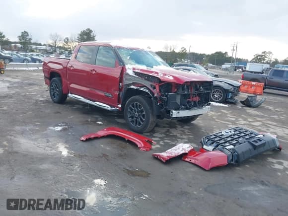 ✅ 2024 Toyota Tundra Platinum Hybrid • VIN: 5TFNC5DB8RX043124 • Лот: 41578897. Опубликован ранее на IAAI с пробегом 15 996 миль. Бесплатный доступ к архиву аукционных продаж из США и подробный отчёт об истории автомобиля на DreamBid. Изображение 1.