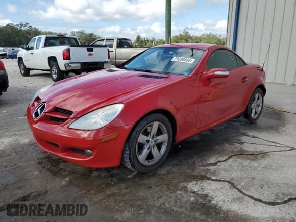 ✅ 2006 Mercedes-Benz SLK 280 • VIN: WDBWK54F76F101248 • Лот: 79286694. Опубликован ранее на Copart с пробегом 97 560 миль. Бесплатный доступ к архиву аукционных продаж из США и подробный отчёт об истории автомобиля на DreamBid. Изображение 1.