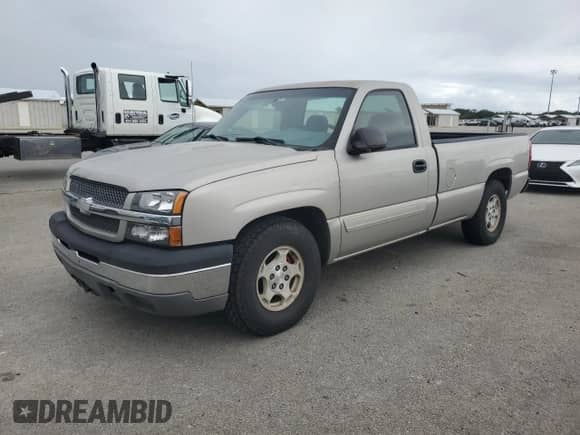 2004 Chevrolet Silverado 1500 LS z VIN 1GCEC14V04Z255175, wystawiony jako Copart lot #77254964 z przebiegiem Nie podano mil oraz Szkoda całkowita • Salvage title. Historia ofert i sprzedaży dostępna na DreamBid. Obrazek 1.