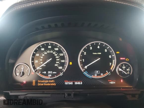 ✅ 2013 BMW 6 Series 650i • VIN: WBA6B2C58DD128120 • Lot: 86813705. Listed on Copart with 107,545 mi. Free auction sales archive from the USA and detailed vehicle history report at DreamBid. Image 9.