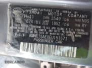 ✅ 2014 Hyundai Accent GS • VIN: KMHCT5AE0EU151671 • Lot: 43552888. Wystawiony na IAAI z przebiegiem 172 186 mil. Bezpłatny archiwum sprzedaży aukcyjnych z USA i szczegółowy raport historii pojazdu na DreamBid. Zdjęcie 9.