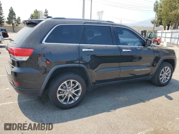 ✅ 2014 Jeep Grand Cherokee Limited • VIN: 1C4RJEBG1EC542709 • Lot: 67767655. Listed on Copart with 148,866 mi. Free auction sales archive from the USA and detailed vehicle history report at DreamBid. Image 3.