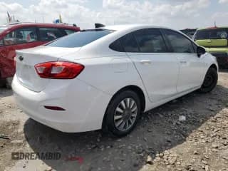 ✅ 2018 Chevrolet Cruze LS • VIN: 1G1BC5SM7J7155580 • Lot: 62201073. Listed on Copart with 85,304 mi. Free auction sales archive from the USA and detailed vehicle history report at DreamBid. Image 3.