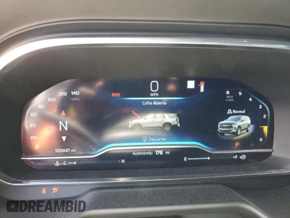 ✅ 2023 Chevrolet Suburban LT • VIN: 1GNSCCKD5PR148949 • Лот: 61658625. Опубликован ранее на Copart с пробегом 103 447 миль. Бесплатный доступ к архиву аукционных продаж из США и подробный отчёт об истории автомобиля на DreamBid. Изображение 9.