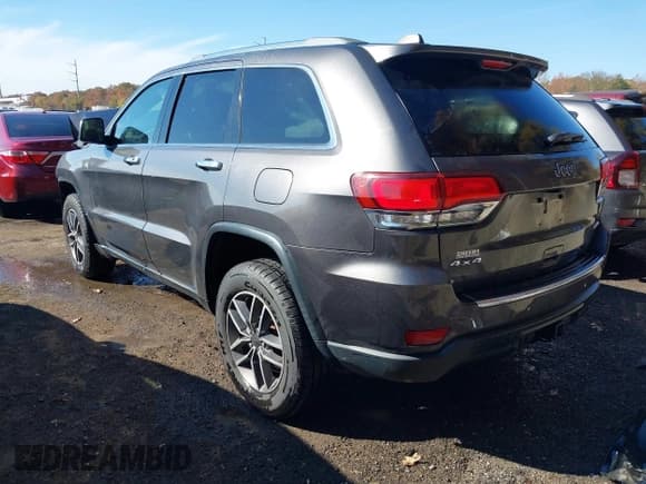✅ 2020 Jeep Grand Cherokee Limited • VIN: 1C4RJFBG1LC193568 • Lot: 43515143. Wystawiony na IAAI z przebiegiem 126 057 mil. Bezpłatny archiwum sprzedaży aukcyjnych z USA i szczegółowy raport historii pojazdu na DreamBid. Zdjęcie 3.
