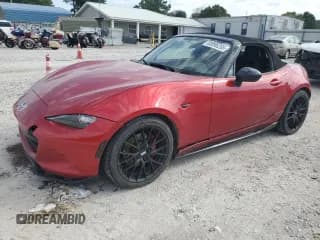 ✅ 2016 Mazda MX-5 Miata Club • VIN: JM1NDAC78G0103184 • Lot: 85895255. Wystawiony na Copart z przebiegiem 51 026 mil. Bezpłatny archiwum sprzedaży aukcyjnych z USA i szczegółowy raport historii pojazdu na DreamBid. Zdjęcie 1.