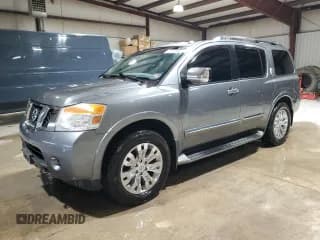 ✅ 2015 Nissan Armada Platinum • VIN: 5N1AA0NE5FN610635 • Lot: 86658775. Listed on Copart with 157,758 mi. Free auction sales archive from the USA and detailed vehicle history report at DreamBid. Image 1.