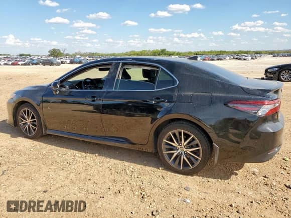 2023 Toyota Camry Hybrid XLE with VIN 4T1F31AK9PU608573, listed as a Copart auction lot 69021825 with Not provided miles and Salvage title. Bid and sale history available at DreamBid. Image 2.