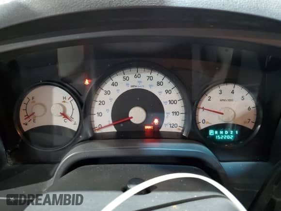 2006 Dodge Dakota ST with VIN 1D7HW22KX6S716824, listed as a Copart auction lot 44002475 with 152,202 mi miles and Salvage title. Bid and sale history available at DreamBid. Image 9.