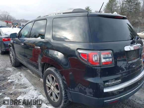 ✅ 2014 GMC Acadia SLT • VIN: 1GKKVRKD4EJ127600 • Lot: 43893332. Wystawiony na IAAI z przebiegiem 189 280 mil. Bezpłatny archiwum sprzedaży aukcyjnych z USA i szczegółowy raport historii pojazdu na DreamBid. Zdjęcie 3.