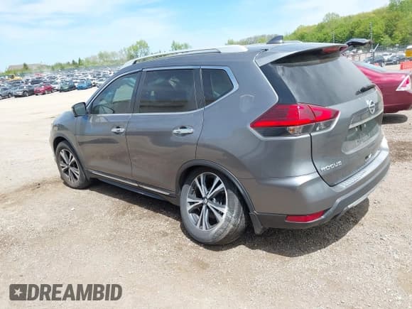 ✅ 2017 Nissan Rogue SL • VIN: 5N1AT2MV0HC879552 • Lot: 42242389. Listed on IAAI with 112,944 mi. Free auction sales archive from the USA and detailed vehicle history report at DreamBid. Image 3.