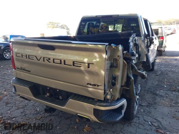 ✅ 2021 Chevrolet Silverado 1500 RST • VIN: 1GCUYEED1MZ181436 • Lot: 43452181. Listed on IAAI with 97,093 mi. Free auction sales archive from the USA and detailed vehicle history report at DreamBid. Image 4.