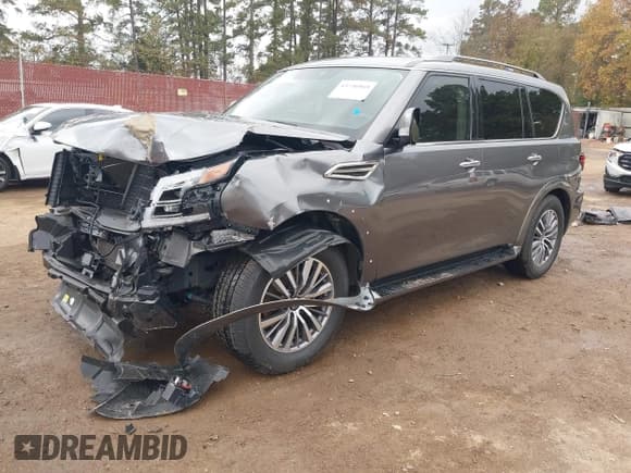 ✅ 2021 Nissan Armada SL • VIN: JN8AY2BA6M9374083 • Lot: 43736969. Listed on IAAI with 80,517 mi. Free auction sales archive from the USA and detailed vehicle history report at DreamBid. Image 19.