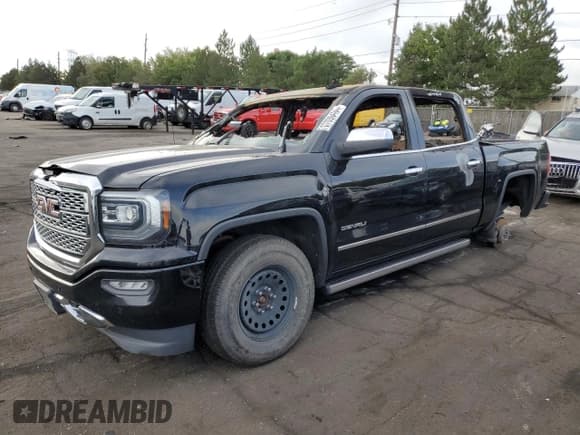 ✅ 2017 GMC Sierra 1500 Denali • VIN: 3GTU2PEJ8HG160494 • Lot: 45989915. Listed on Copart with Not provided. Free auction sales archive from the USA and detailed vehicle history report at DreamBid. Image 1.