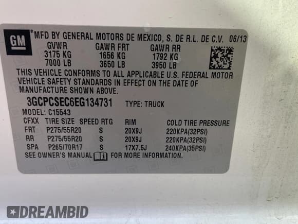 ✅ 2014 Chevrolet Silverado 1500 LTZ • VIN: 3GCPCSEC6EG134731 • Лот: 77794474. Опубликован ранее на Copart с пробегом 170 802 миль. Бесплатный доступ к архиву аукционных продаж из США и подробный отчёт об истории автомобиля на DreamBid. Изображение 10.