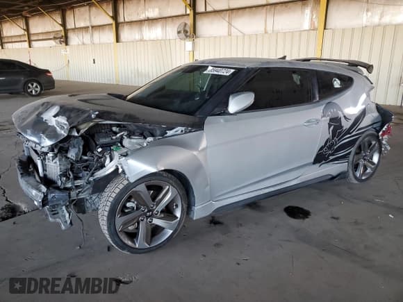 ✅ 2013 Hyundai Veloster Turbo • VIN: KMHTC6AE8DU128806 • Лот: 85940724. Опубликован ранее на Copart с пробегом 155 350 миль. Бесплатный доступ к архиву аукционных продаж из США и подробный отчёт об истории автомобиля на DreamBid. Изображение 1.