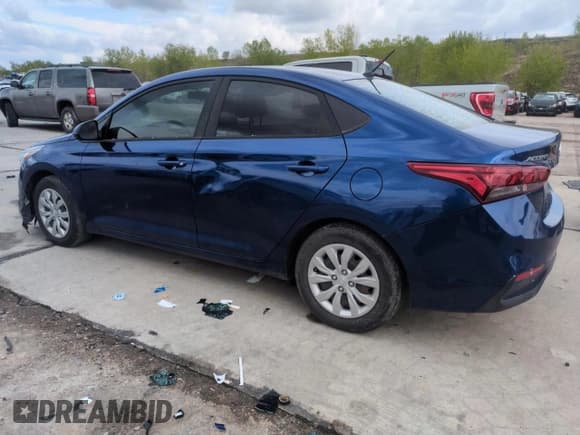 ✅ 2021 Hyundai Accent SEL • VIN: 3KPC24A61ME135728 • Lot: 56217095. Wystawiony na Copart z przebiegiem 40 181 mil. Bezpłatny archiwum sprzedaży aukcyjnych z USA i szczegółowy raport historii pojazdu na DreamBid. Zdjęcie 2.