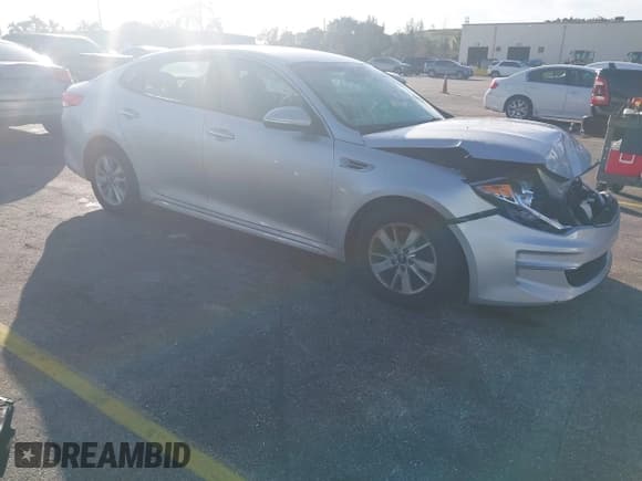 ✅ 2016 Kia Optima LX • VIN: 5XXGT4L35GG035239 • Лот: 43834909. Опубликован ранее на IAAI с пробегом 111 614 миль. Бесплатный доступ к архиву аукционных продаж из США и подробный отчёт об истории автомобиля на DreamBid. Изображение 1.