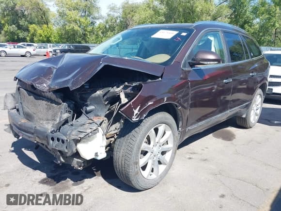 ✅ 2015 Buick Enclave Leather • VIN: 5GAKRBKDXFJ177976 • Лот: 43175410. Опубликован ранее на IAAI с пробегом 122 090 миль. Бесплатный доступ к архиву аукционных продаж из США и подробный отчёт об истории автомобиля на DreamBid. Изображение 2.