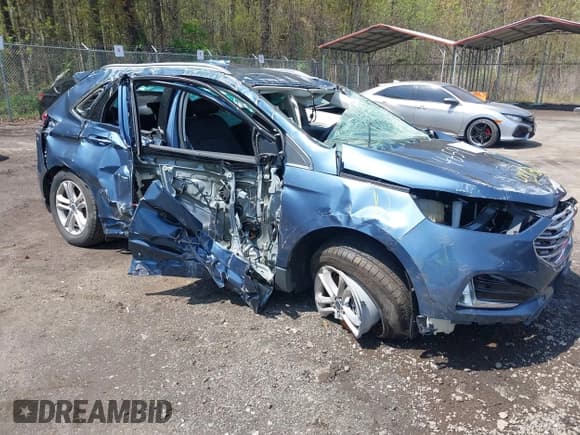 ✅ 2019 Ford Edge SEL • VIN: 2FMPK4J96KBB84659 • Lot: 42007392. Listed on IAAI with 33,970 mi. Free auction sales archive from the USA and detailed vehicle history report at DreamBid. Image 1.