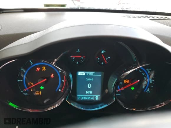 ✅ 2016 Chevrolet Cruze LTZ • VIN: 1G1PG5SB6G7140456 • Lot: 51656053. Listed on Copart with 37,465 mi. Free auction sales archive from the USA and detailed vehicle history report at DreamBid. Image 9.