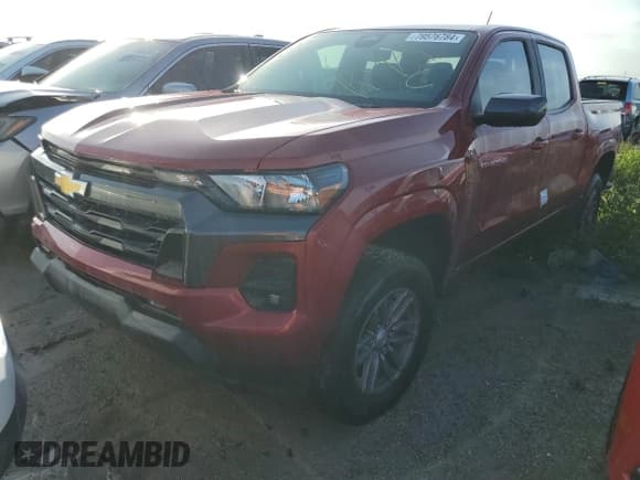 ✅ 2024 Chevrolet Colorado 2WD LT • VIN: 1GCPSCEK6R1242299 • Лот: 79576784. Опубликован ранее на Copart с пробегом Не указан. Бесплатный доступ к архиву аукционных продаж из США и подробный отчёт об истории автомобиля на DreamBid. Изображение 1.