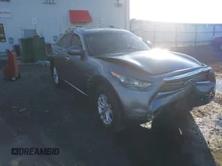 ✅ 2017 Infiniti QX70 • VIN: JN8CS1MW1HM412996 • Лот: 43782146. Опубликован ранее на IAAI с пробегом 74 586 миль. Бесплатный доступ к архиву аукционных продаж из США и подробный отчёт об истории автомобиля на DreamBid. Изображение 1.