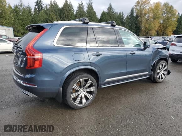 ✅ 2021 Volvo XC90 Inscription Expression • VIN: YV4BR00L3M1731060 • Lot: 90324815. Listed on Copart with Not provided. Free auction sales archive from the USA and detailed vehicle history report at DreamBid. Image 3.