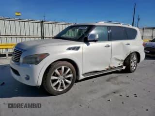 ✅ 2011 Infiniti QX56 7-passenger • VIN: JN8AZ2NE8B9006853 • Lot: 92243425. Listed on Copart with 187,231 mi. Free auction sales archive from the USA and detailed vehicle history report at DreamBid. Image 1.