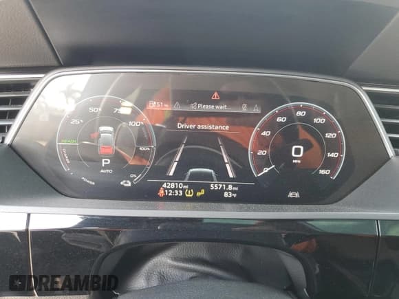 ✅ 2022 Audi e-tron Premium • VIN: WA1AABGE5NB023388 • Lot: 92241345. Listed on Copart with 42,810 mi. Free auction sales archive from the USA and detailed vehicle history report at DreamBid. Image 9.