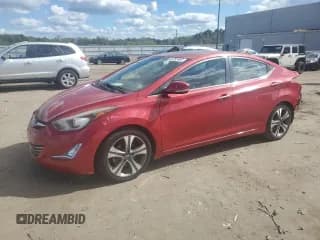 ✅ 2015 Hyundai Elantra Sport • VIN: KMHDH4AH8FU283153 • Lot: 82282465. Listed on Copart with 33,462 mi. Free auction sales archive from the USA and detailed vehicle history report at DreamBid. Image 1.