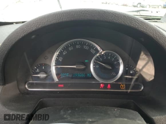 ✅ 2009 Chevrolet HHR 1LT • VIN: 3GNCA23B79S534970 • Lot: 90488925. Listed on Copart with 199,686 mi. Free auction sales archive from the USA and detailed vehicle history report at DreamBid. Image 9.