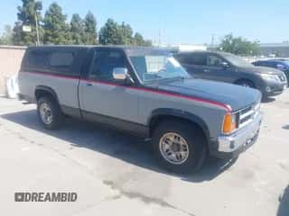 1988 Dodge Dakota z VIN 1B7GN14X0JS704704, wystawiony jako IAAI lot #42213218 z przebiegiem 164 291 mil mil oraz . Historia ofert i sprzedaży dostępna na DreamBid. Obrazek 1.