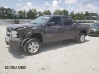 2010 Chevrolet Silverado 1500 LT with VIN 3GCRKSE36AG209322, listed as a Copart auction lot 62103455 with 253,393 mi miles and Salvage title. Bid and sale history available at DreamBid. Image 1.