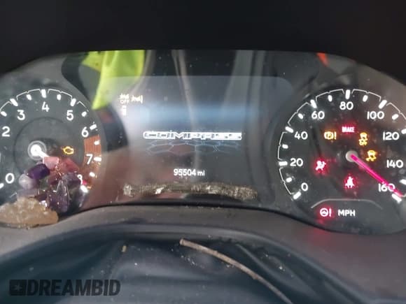 ✅ 2022 Jeep Compass Latitude • VIN: 3C4NJCBB9NT172153 • Lot: 41918327. Listed on IAAI with 95,504 mi. Free auction sales archive from the USA and detailed vehicle history report at DreamBid. Image 7.