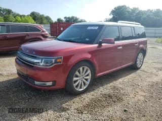 ✅ 2016 Ford Flex Limited • VIN: 2FMHK6DT8GBA17069 • Lot: 61625425. Wystawiony na Copart z przebiegiem 81 602 mil. Bezpłatny archiwum sprzedaży aukcyjnych z USA i szczegółowy raport historii pojazdu na DreamBid. Zdjęcie 1.