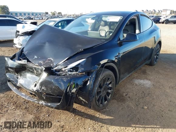 ✅ 2023 Tesla Model Y Long Range • VIN: 7SAYGDEE0PF907260 • Lot: 41180227. Listed on IAAI with Not provided. Free auction sales archive from the USA and detailed vehicle history report at DreamBid. Image 2.