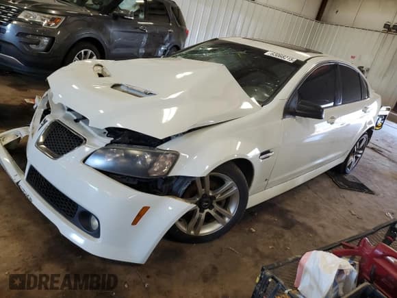 ✅ 2008 Pontiac G8 • VIN: 6G2ER57778L135876 • Lot: 63068215. Listed on Copart with Not provided. Free auction sales archive from the USA and detailed vehicle history report at DreamBid. Image 1.