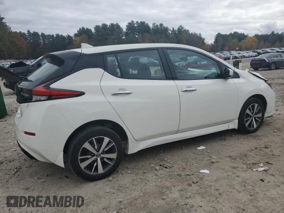 ✅ 2022 Nissan LEAF S Plus • VIN: 1N4BZ1BV1NC553510 • Lot: 89813475. Listed on Copart with 50,002 mi. Free auction sales archive from the USA and detailed vehicle history report at DreamBid. Image 3.