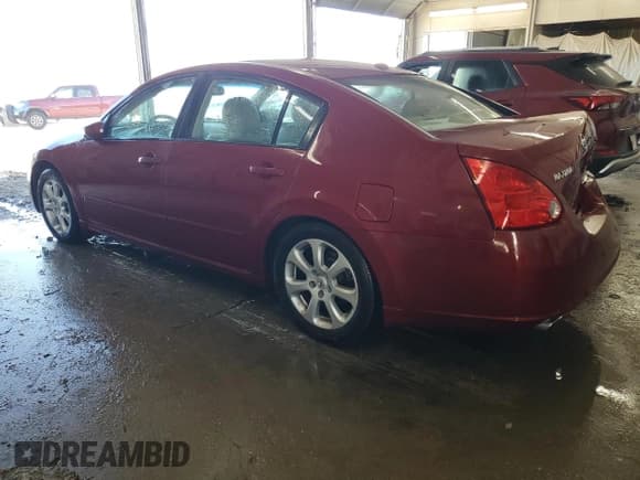 ✅ 2008 Nissan Maxima SE • VIN: 1N4BA41E08C829576 • Lot: 91668425. Listed on Copart with 117,895 mi. Free auction sales archive from the USA and detailed vehicle history report at DreamBid. Image 2.