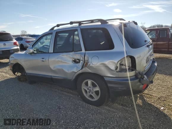 2002 Hyundai Santa Fe GLS z VIN KM8SC73D92U182330, wystawiony jako Copart lot #41827535 z przebiegiem 177 157 mil mil oraz Szkoda całkowita • Salvage title. Historia ofert i sprzedaży dostępna na DreamBid. Obrazek 2.