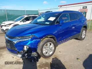 2019 Chevrolet Blazer z VIN 3GNKBGRS5KS608485, wystawiony jako IAAI lot #43438929 z przebiegiem 54 335 mil mil oraz . Historia ofert i sprzedaży dostępna na DreamBid. Obrazek 2.