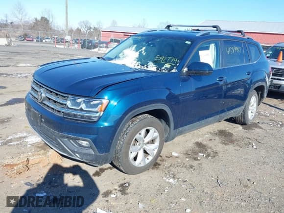 ✅ 2018 Volkswagen Atlas SE • VIN: 1V2DP2CA6JC592774 • Lot: 41389952. Listed on IAAI with 58,546 mi. Free auction sales archive from the USA and detailed vehicle history report at DreamBid. Image 17.